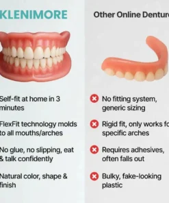 KLENIMORE™ Custom-Fit Fully Functional Dentures