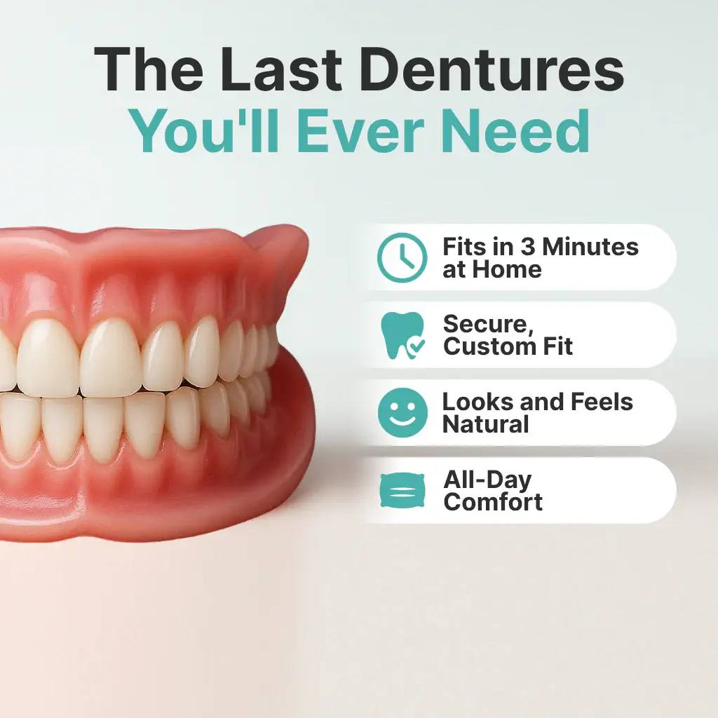KLENIMORE™ Custom-Fit Fully Functional Dentures