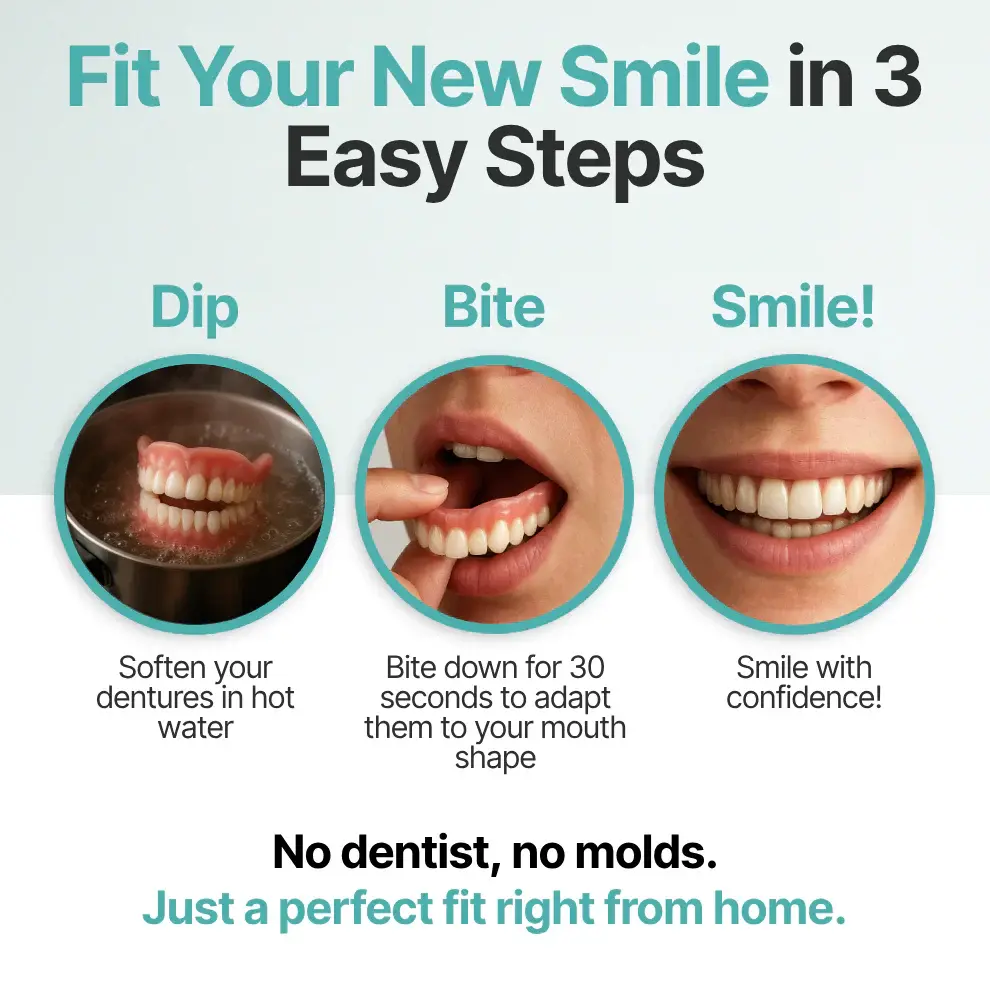 KLENIMORE™ Custom-Fit Fully Functional Dentures