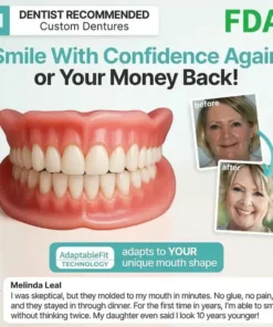 KLENIMORE™ Medical Full Denture with Strong Suctiond