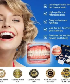KLENIMORE™ Medical Full Denture with Strong Suctiond