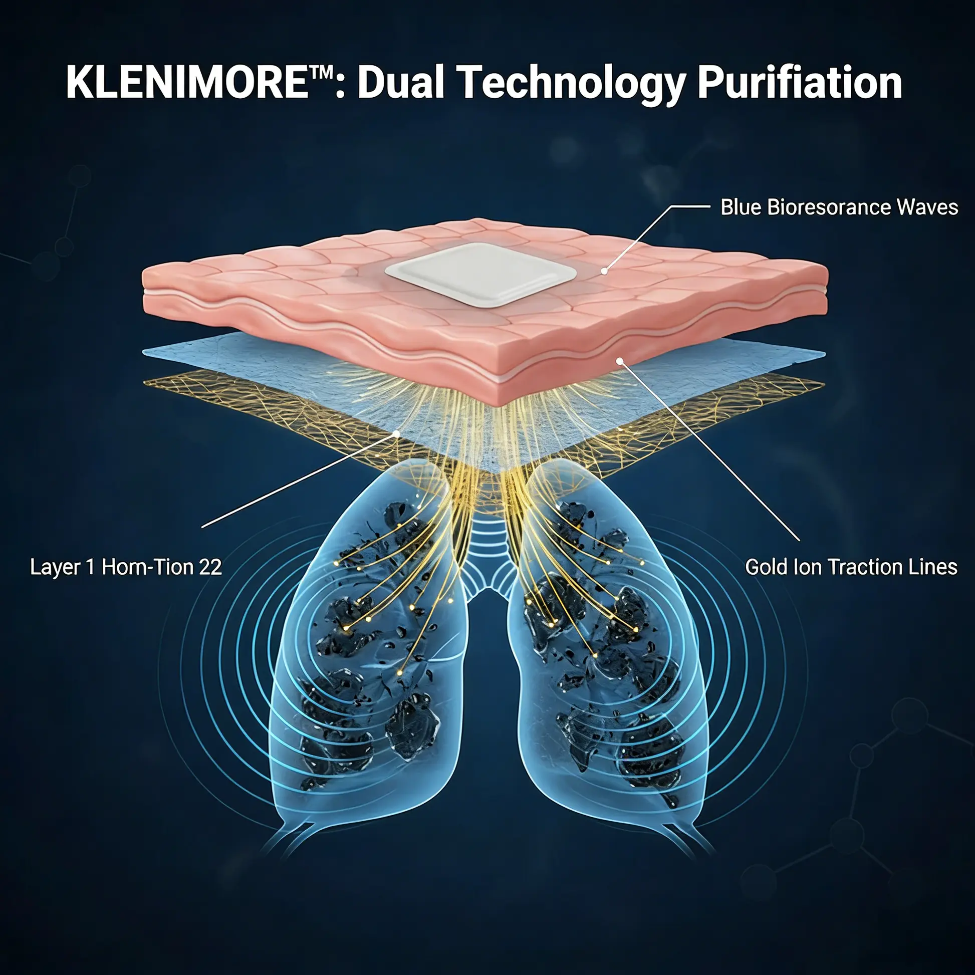 KLENIMORE™ Targeted Lung Cleansing Patch