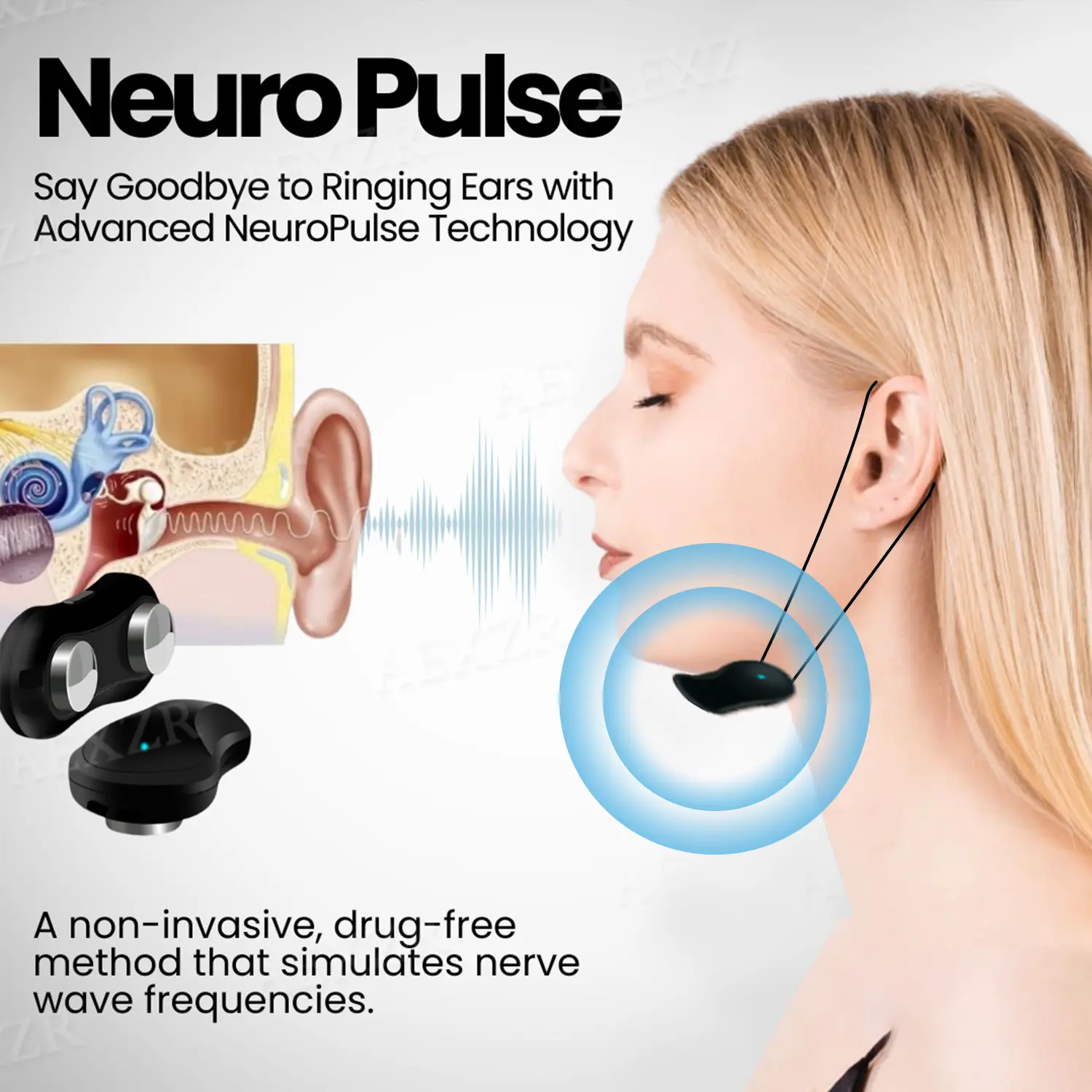 KLENIMORE™ Tinnitus Relieving Device
