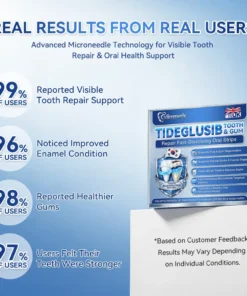 KLENIMORE® 🦷 Tideglusib Fast‑Dissolving Tooth & Gum Repair Oral Strips
