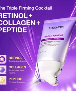 KLENIMORE™ Collagen Retinol Gua Sha Neck Cream — Lift & Firm