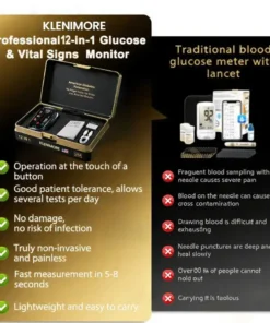 KLENIMORE™ Non-Invasive Blood Glucose Meter 99.9% Accuracy