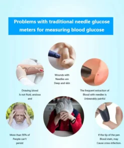 KLENIMORE™ Non-Invasive Blood Glucose Meter 99.9% Accuracy