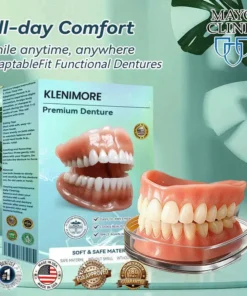 KLENIMORE® Premium Denture AdaptableFit Functional Dentures