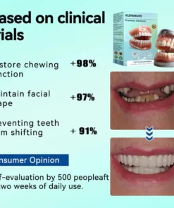 KLENIMORE® Premium Denture AdaptableFit Functional Dentures