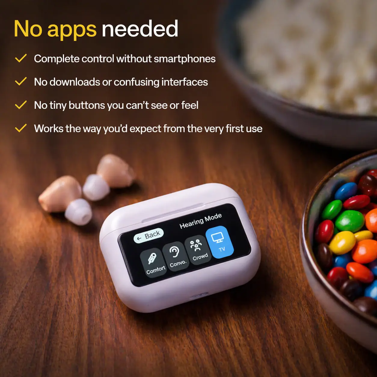 KLENIMORE™ Atom X Smart Hearing Aids — Hear Clearly, Feel Confident Again