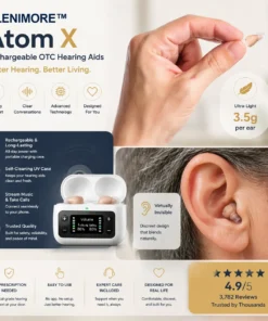 KLENIMORE™ Atom X Smart Hearing Aids — Hear Clearly, Feel Confident Again