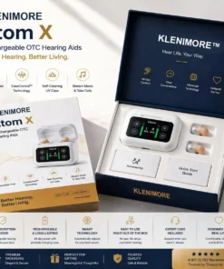 KLENIMORE™ Atom X Smart Hearing Aids — Hear Clearly, Feel Confident Again
