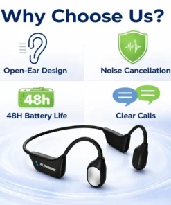 KLENIMORE® Bone Conduction Smart Hearing Headphones