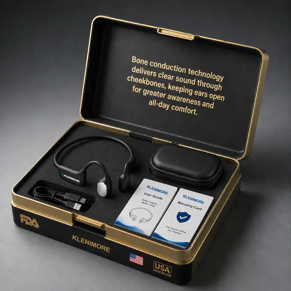 KLENIMORE® Bone Conduction Smart Hearing Headphones