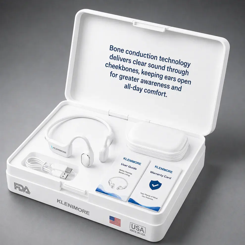 KLENIMORE® Bone Conduction Smart Hearing Headphones