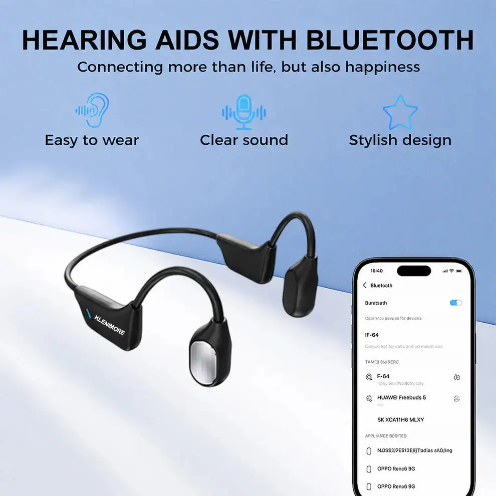 KLENIMORE® Bone Conduction Smart Hearing Headphones