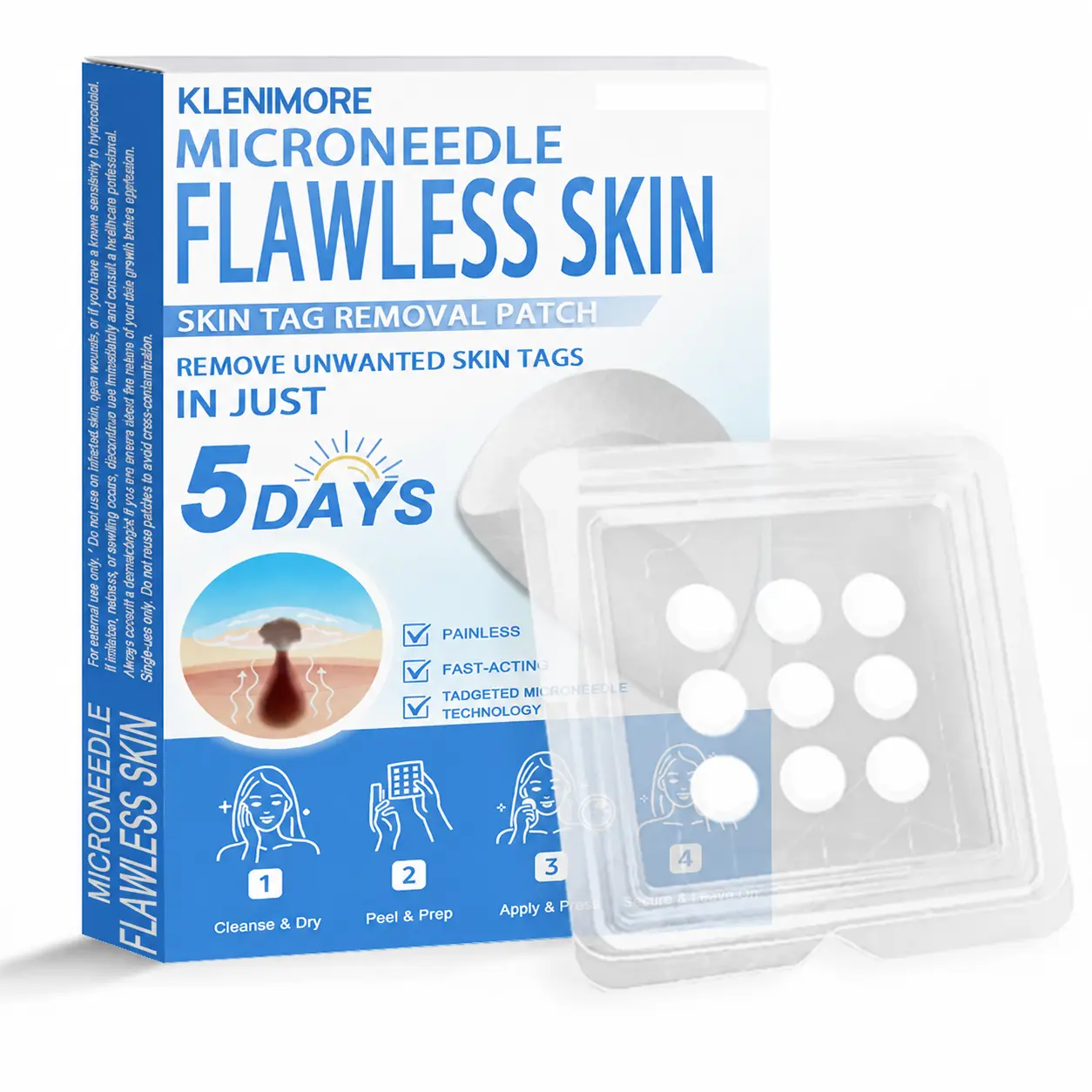 KLENIMORE™ 2-in-1 Hydrocolloid Pimple Patches