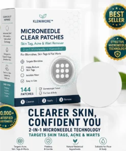 KLENIMORE™ 2-in-1 Microneedle & Hydrocolloid Patch
