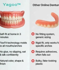 KLENIMORE™ Custom-Fit Smile Support Kit — Strong Suction Feel & Natural-Looking Fit