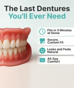 KLENIMORE™ Custom-Fit Smile Support Kit — Strong Suction Feel & Natural-Looking Fit