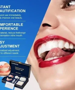 KLENIMORE™ Custom-Fit Smile Support Kit — Strong Suction Feel & Natural-Looking Fit