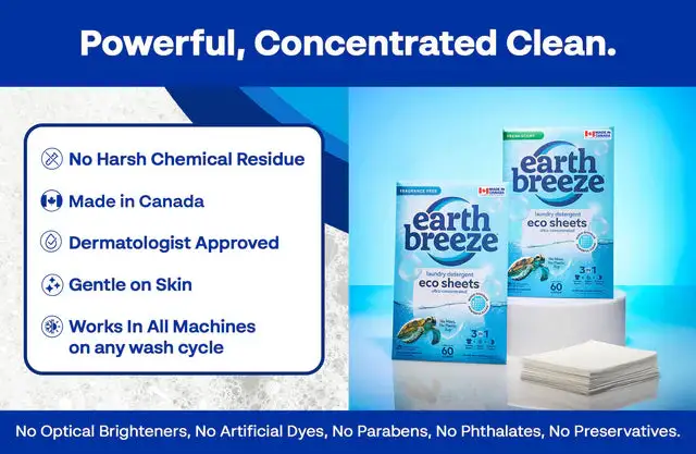 KLENIMORE™ dissolves instantly in water, leaving your clothes fresh and revitalized