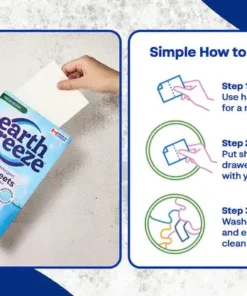 KLENIMORE™ dissolves instantly in water, leaving your clothes fresh and revitalized