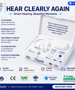 KLENIMORE™ Smart Hearing Aid — Clear, Natural Sound & All-Day Comfort