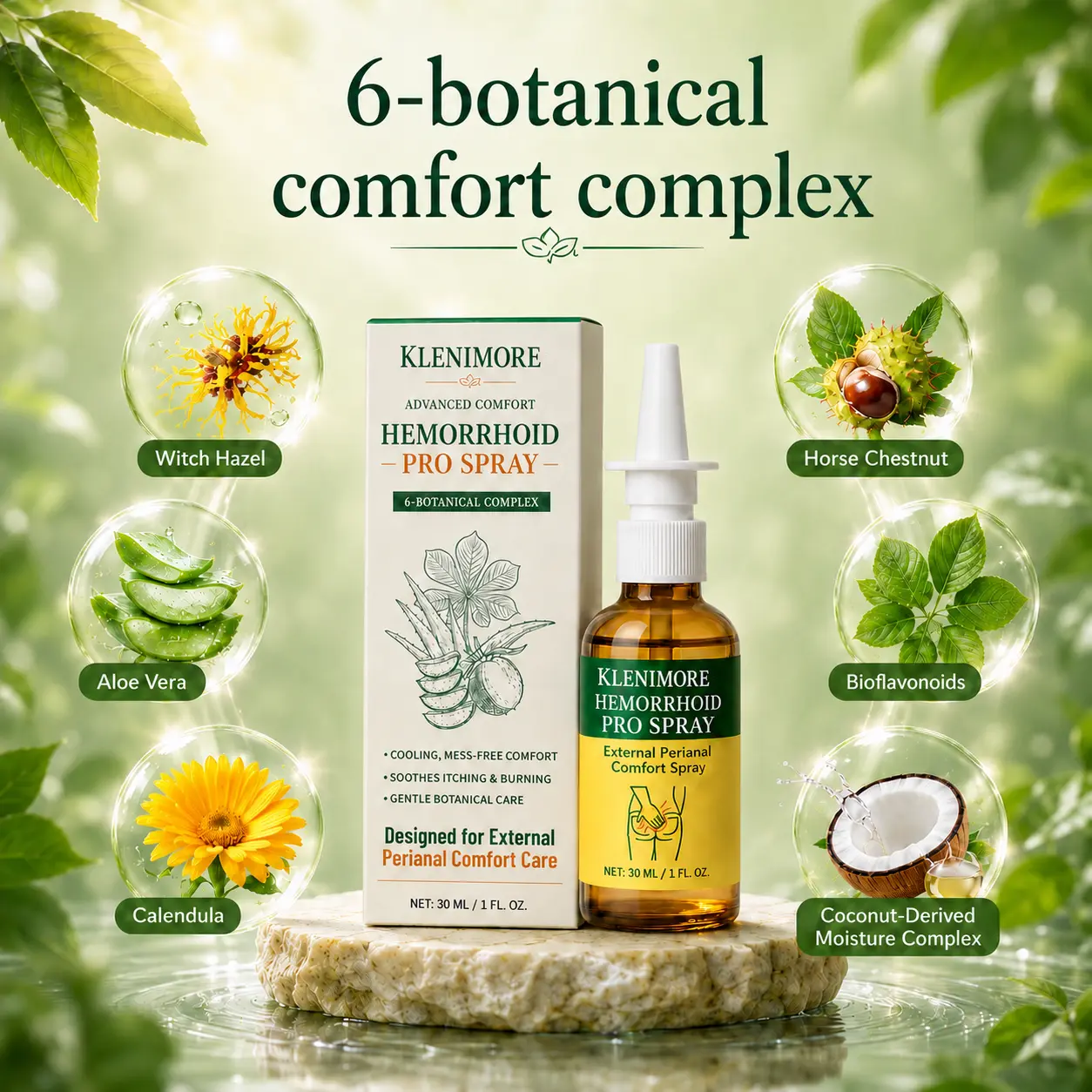 KLENIMORE® Advanced Comfort Hemorrhoid PRO Spray