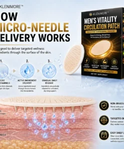 KLENIMORE™ Advanced Prostate & Vitality Microneedle Patch