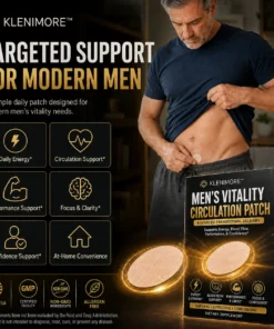 KLENIMORE™ Advanced Prostate & Vitality Microneedle Patch