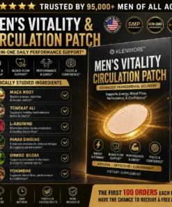 KLENIMORE™ Advanced Prostate & Vitality Microneedle Patch