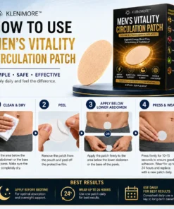 KLENIMORE™ Advanced Prostate & Vitality Microneedle Patch