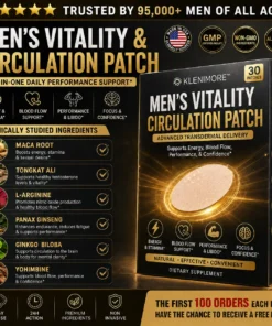 KLENIMORE™ Advanced Prostate & Vitality Microneedle Patch