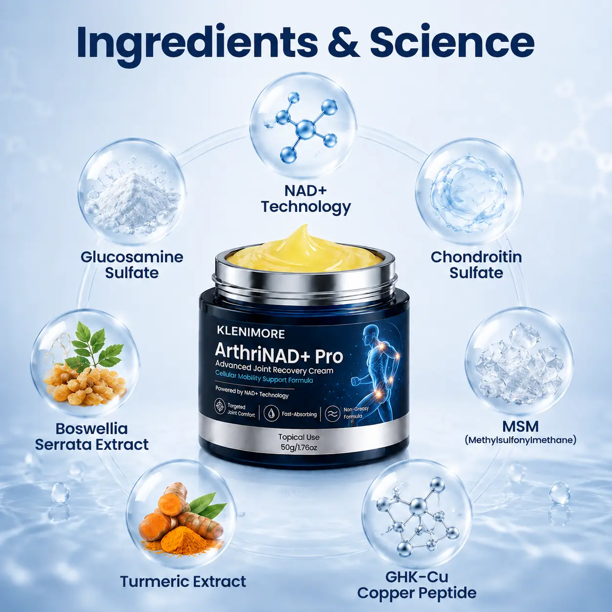 KLENIMORE® ArthriNAD+ Pro Advanced Joint Recovery Cream