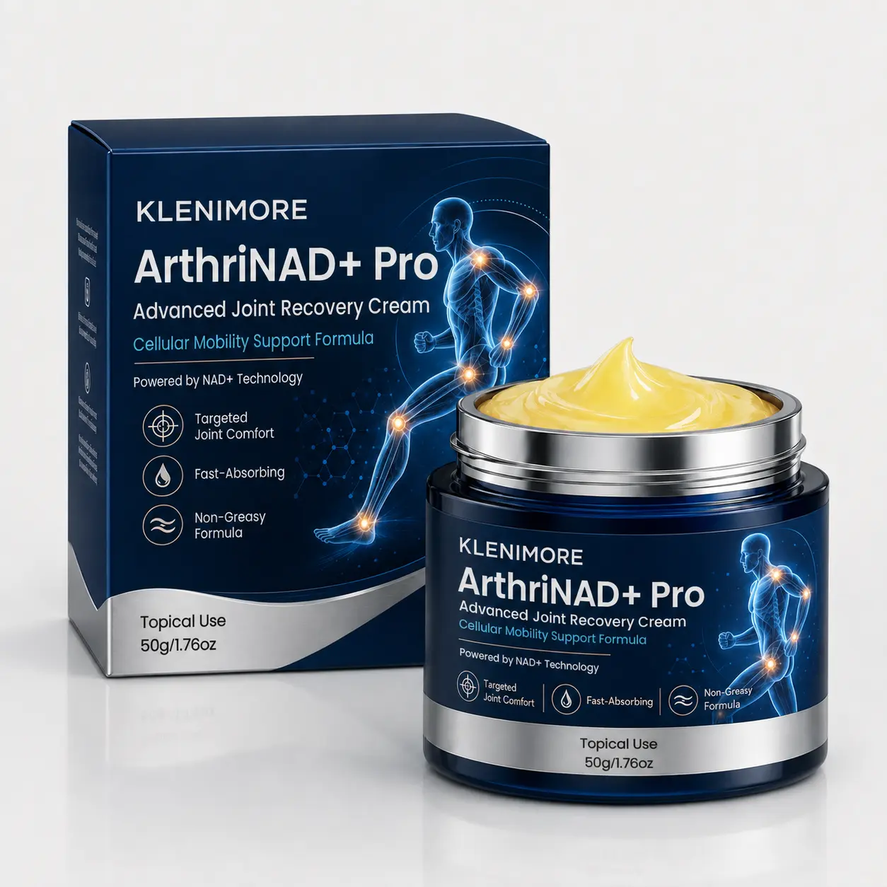KLENIMORE® ArthriNAD+ Pro Advanced Joint Recovery Cream
