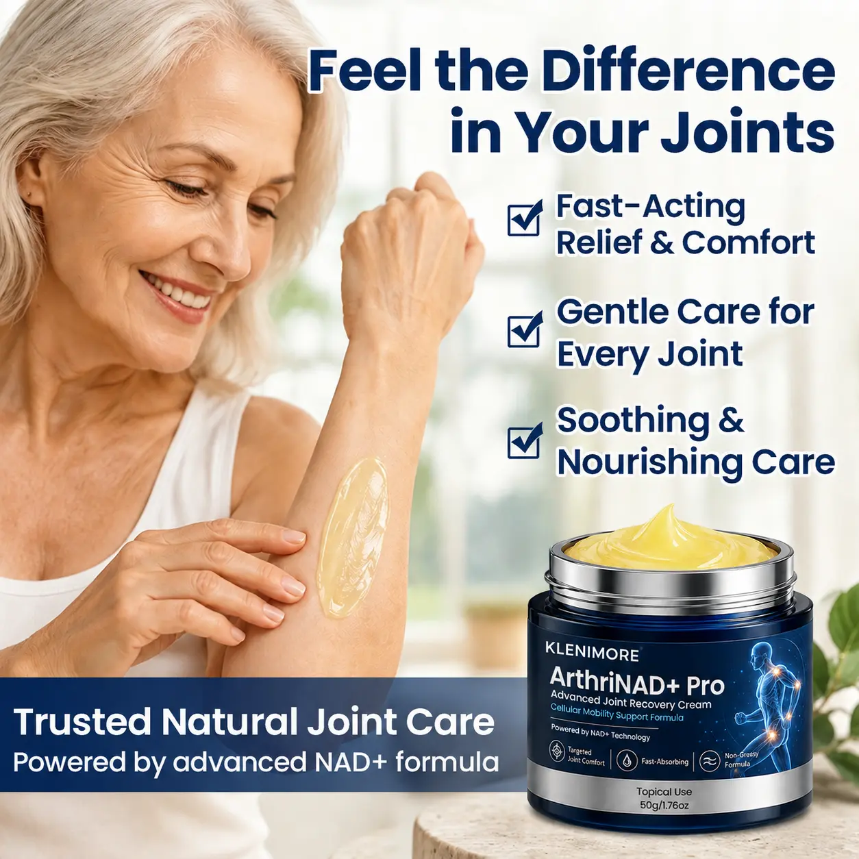 KLENIMORE® ArthriNAD+ Pro Advanced Joint Recovery Cream