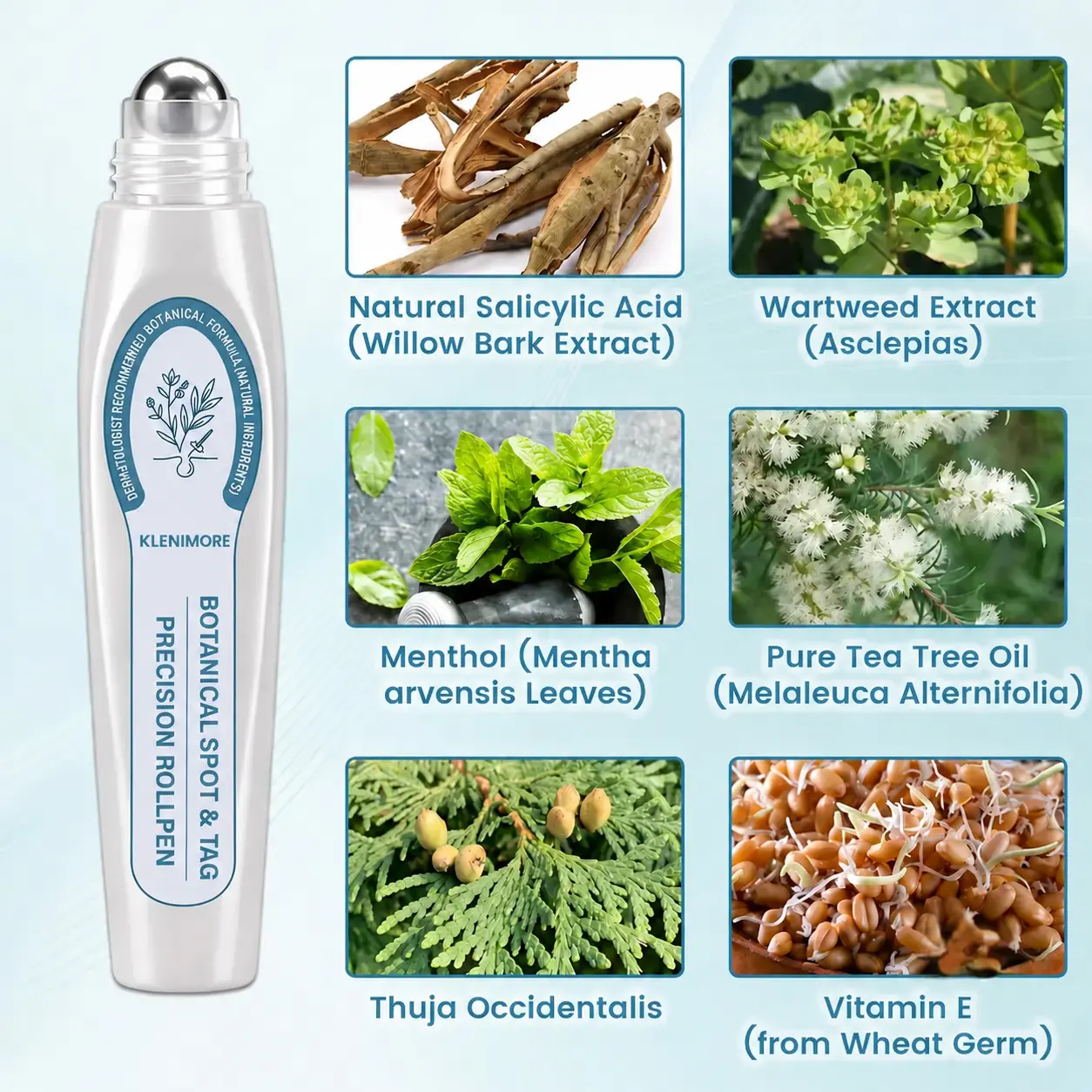 KLENIMORE® Botanical Spot & Tag Precision RollPen
