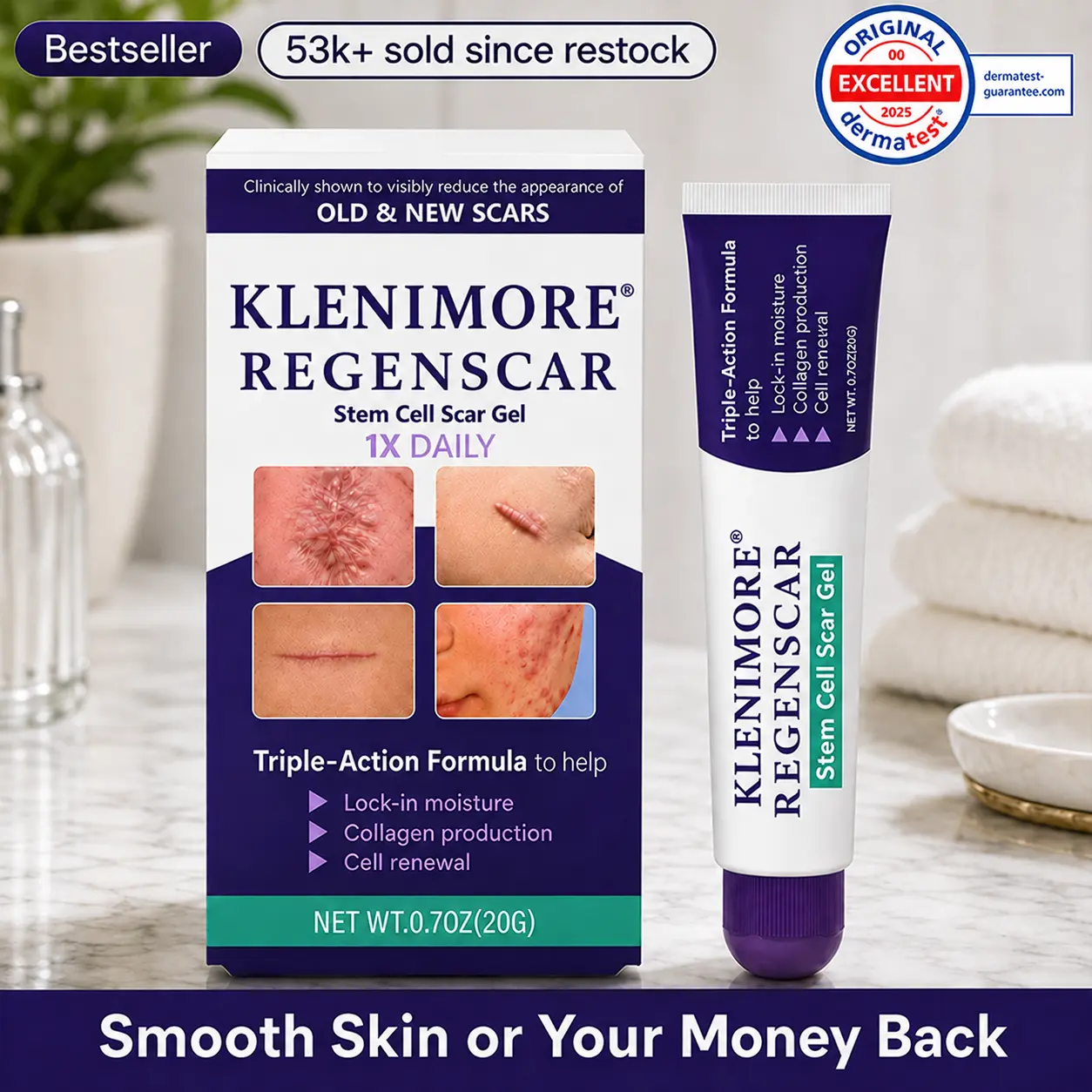KLENIMORE® ReGenScar Stem Cell Scar Gel