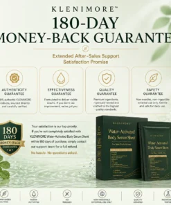 KLENIMORE™ Water-Activated Body Serum Sheet