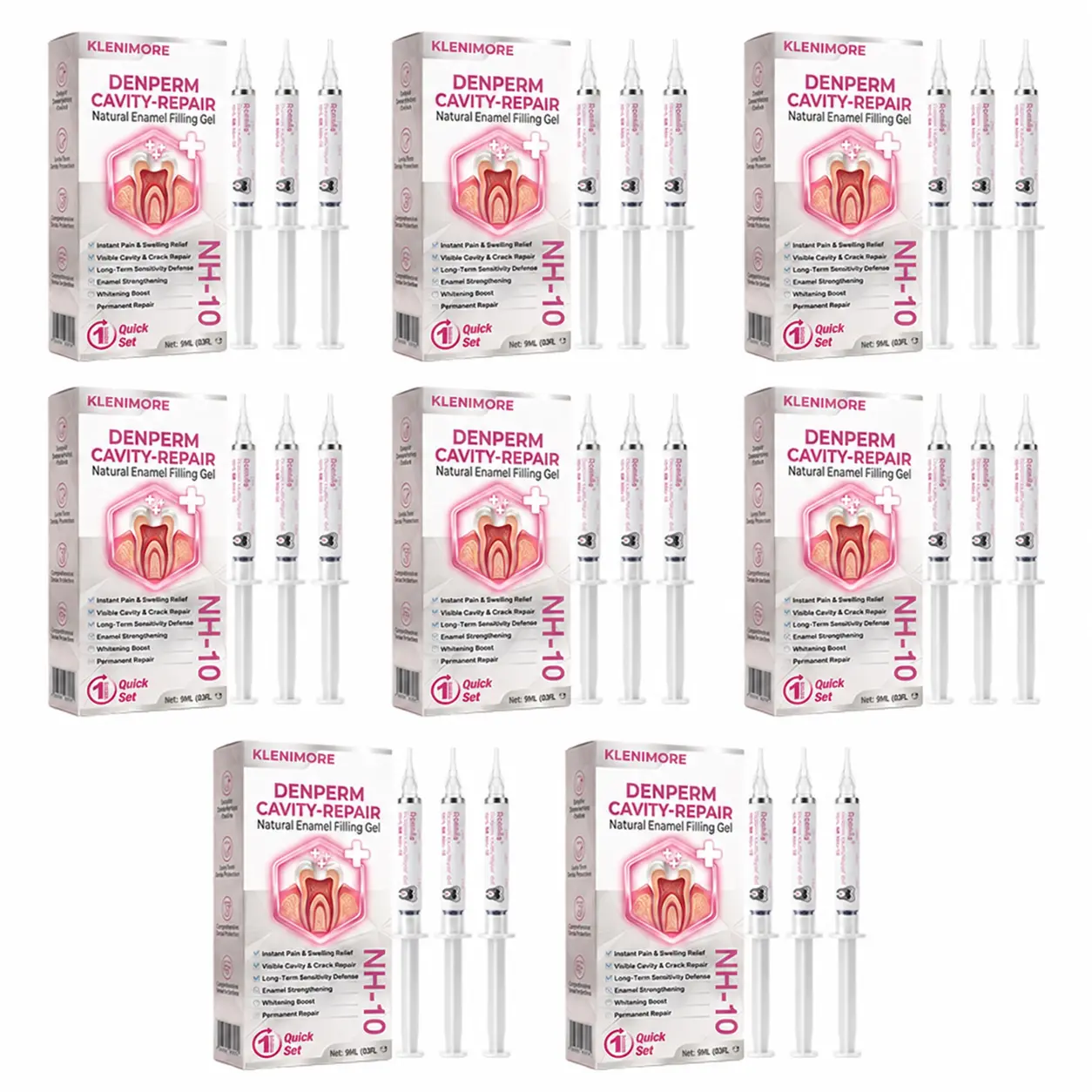 KLENIMORE DenPerm Cavity-Repair Natural Enamel Filling Gel