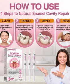 KLENIMORE DenPerm Cavity-Repair Natural Enamel Filling Gel