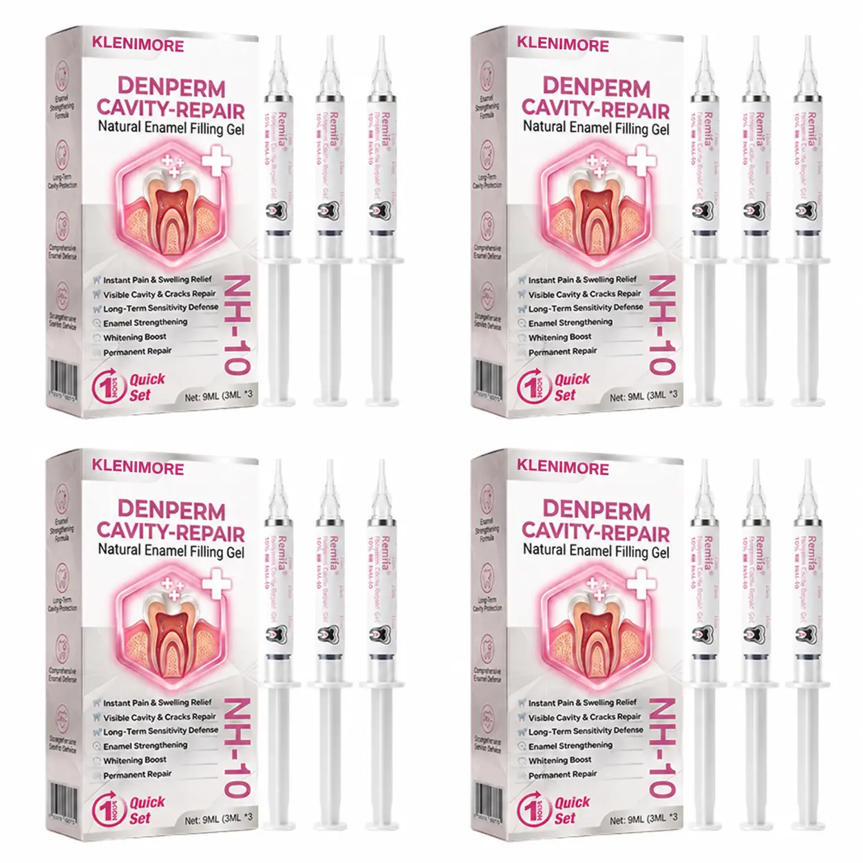 KLENIMORE DenPerm Cavity-Repair Natural Enamel Filling Gel